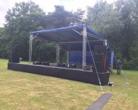 Outdoor stage